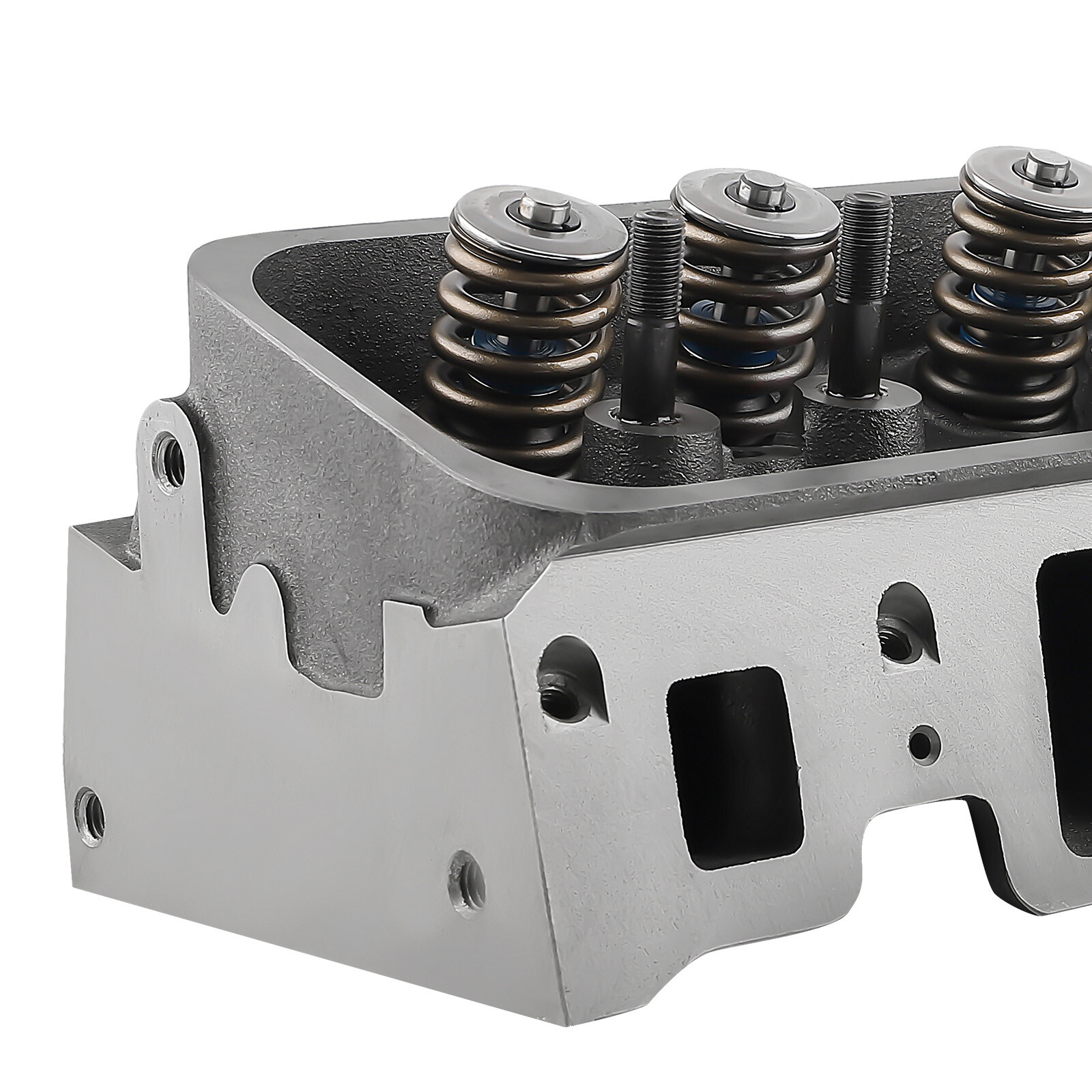 2x Complete Assembled Cylinder Head for GMC Chevrolet Cadillac 5.7L 350Cu V8 OHV