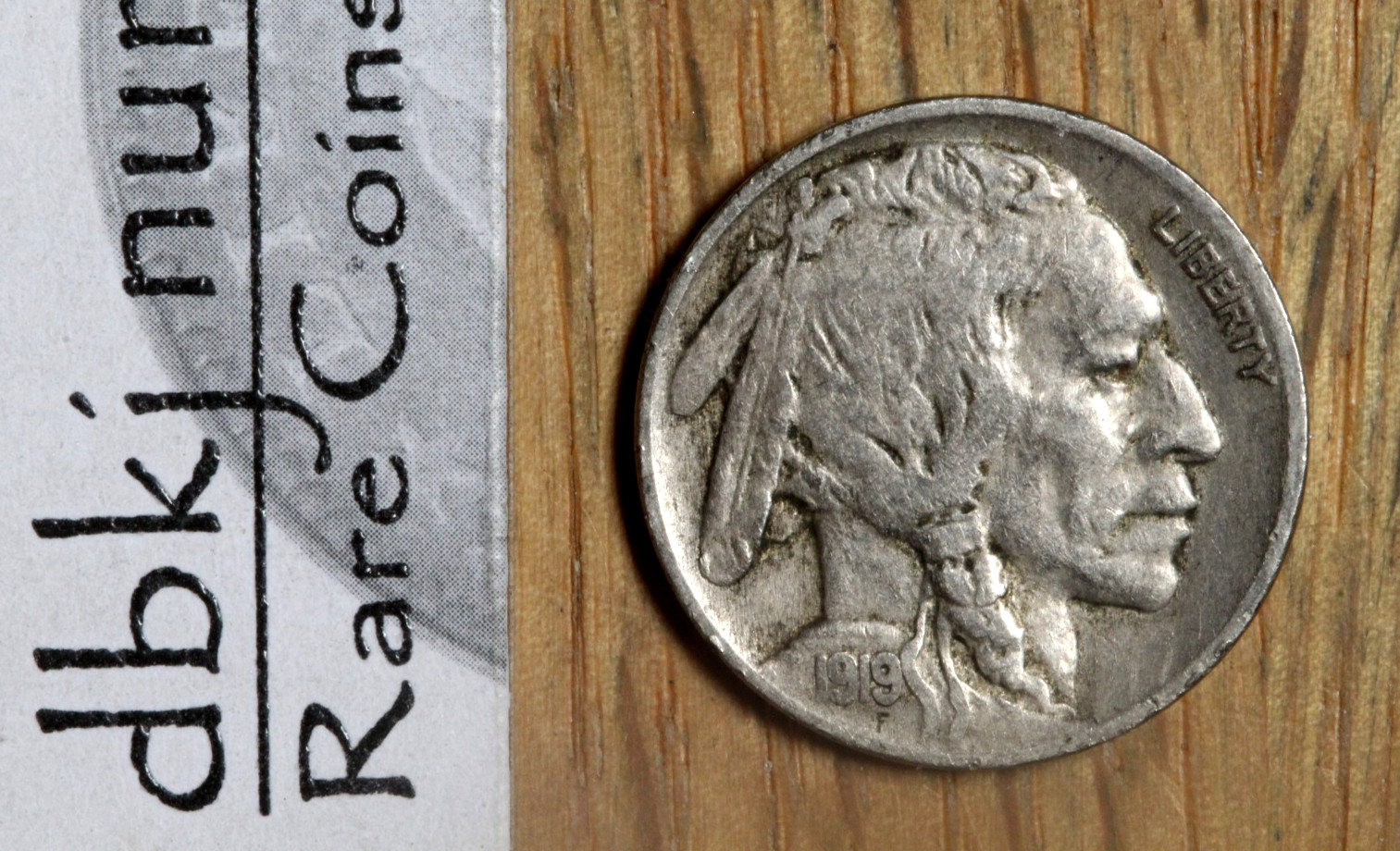 1919 (P) Buffalo Nickel 5¢ - VF - Very Fine
