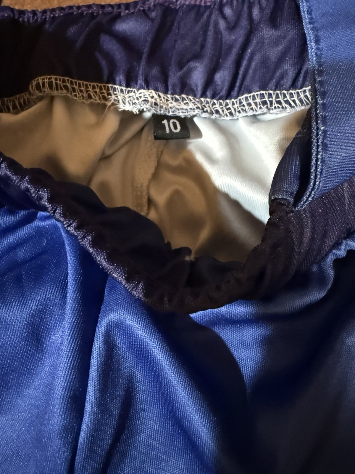 K-Pop Demon Hunters Zoey Costume Blue Orange Outfit 3-piece Child Size 10 New