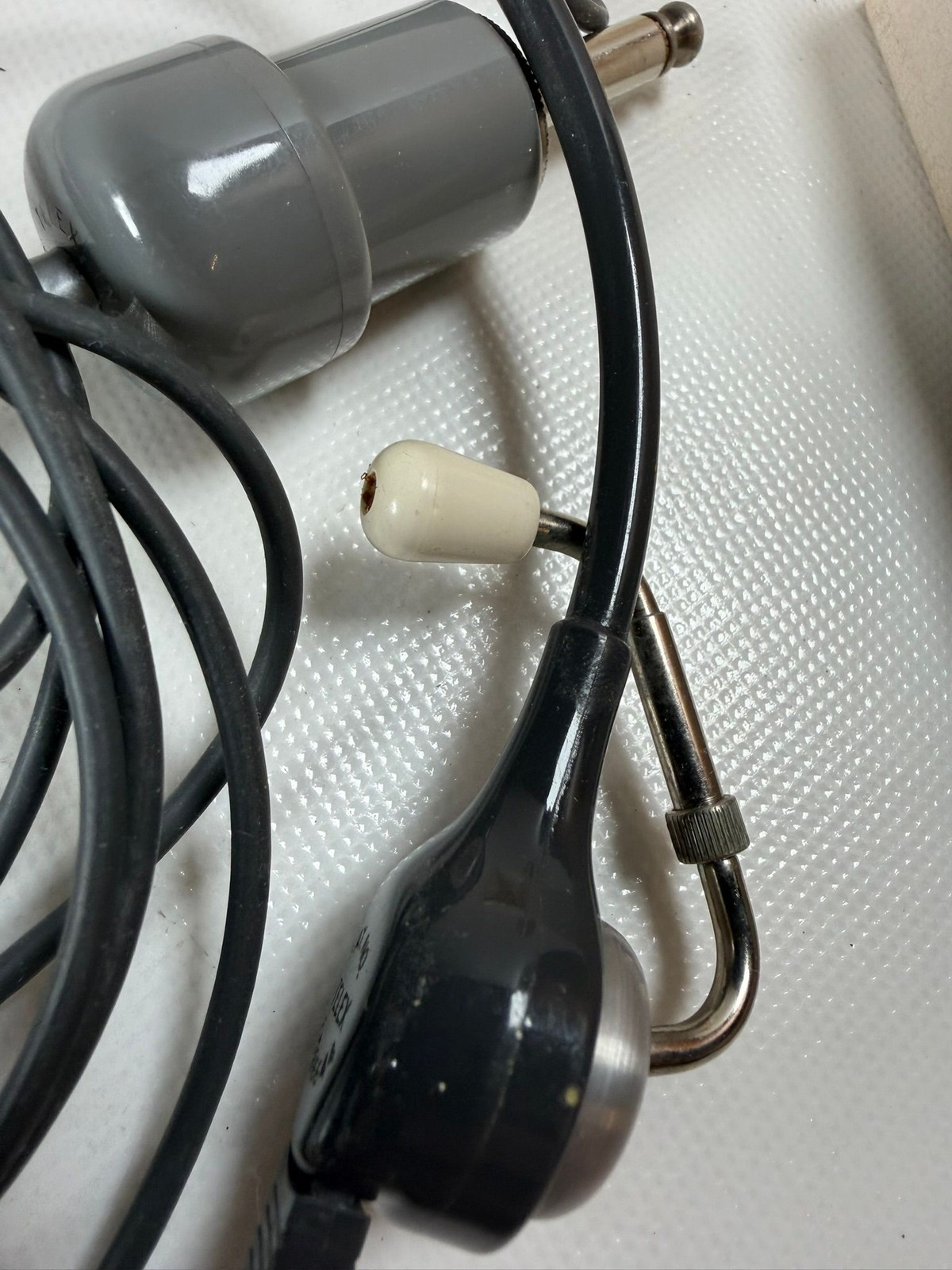 Telex Twinset 3R2-1 Vintage Aviation Pilot Headset Headphones Original Box