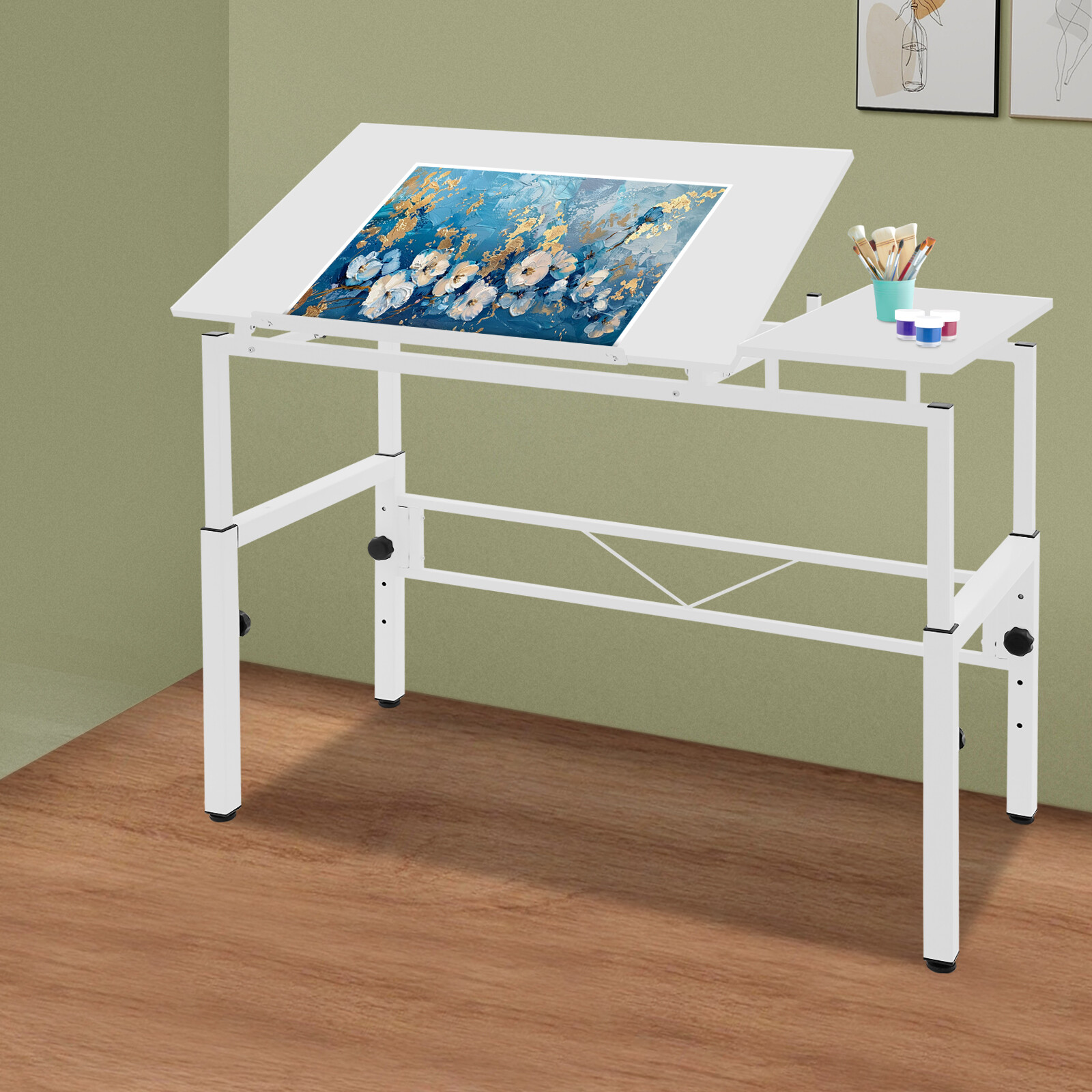 Drafting Table Art Desk Artist Drawing Desk Adjustable Craft Table Drawing Table