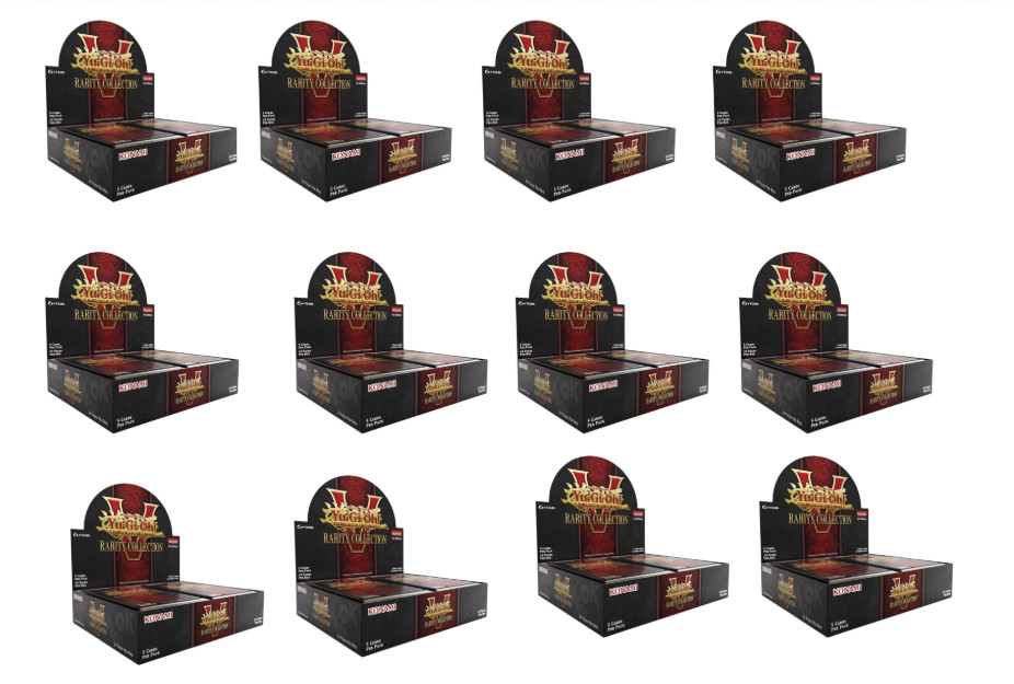 Brand New Factory Sealed Rarity Collection 5 Booster Case 4/17 Yugioh! Preorder