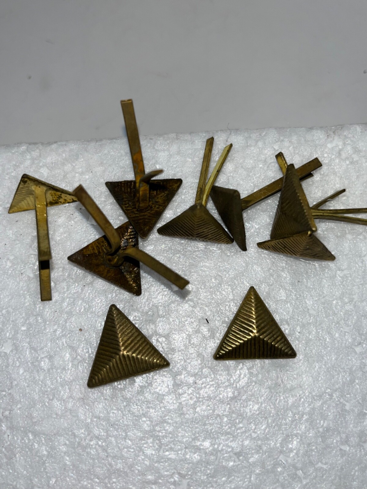 ww2 Soviet Russian corner collar tab obr40 triangles