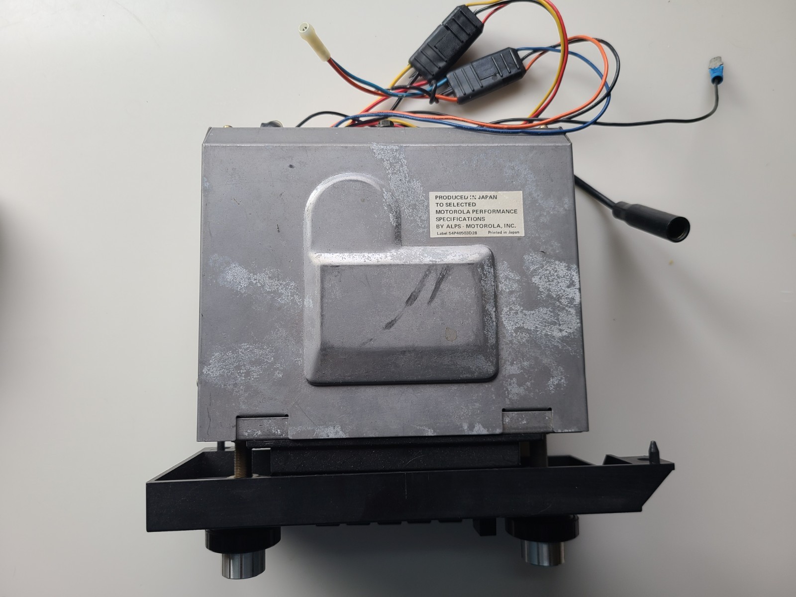 Vintage Rare Motorola Car Stereo TC876AX AM FM Cassette Player Radio Excellent