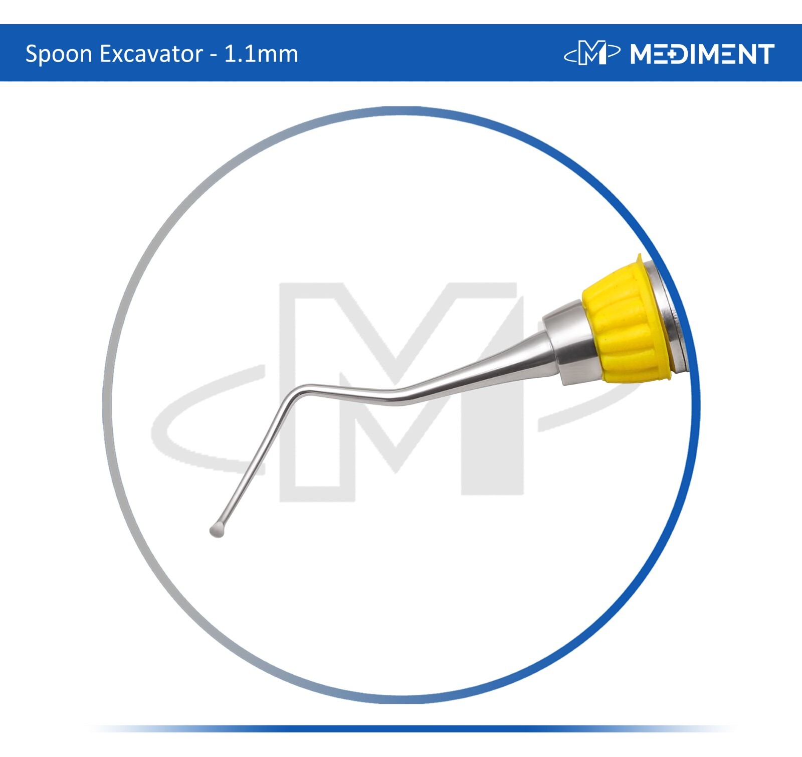 New 5 X DENTAL SPOON EXCAVATOR RESTORATIVE INSTRUMENTS SPOON EXCAVATORS