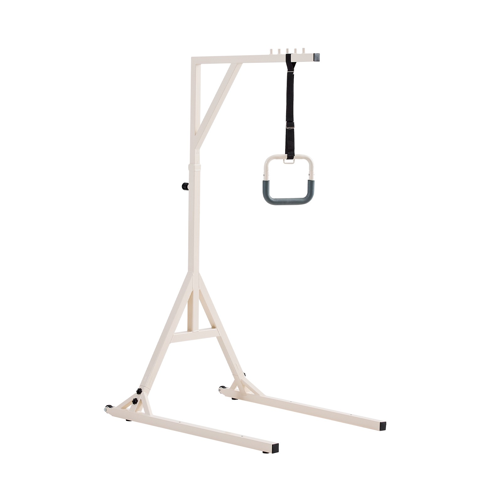 Uimoso Trapeze Bar for Bed Mobility 350LBS Capacity Bed Trapeze with 2 Wheels
