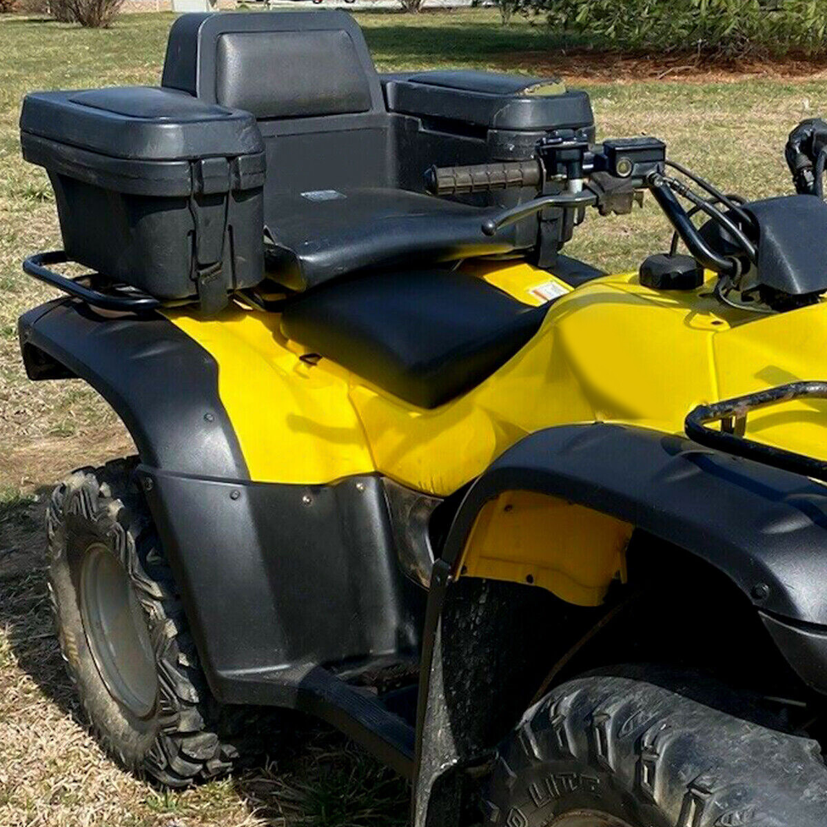 For Honda TRX400FA TRX400FGA Rancher 400 4x4 2004-2007 Complete Seat Black