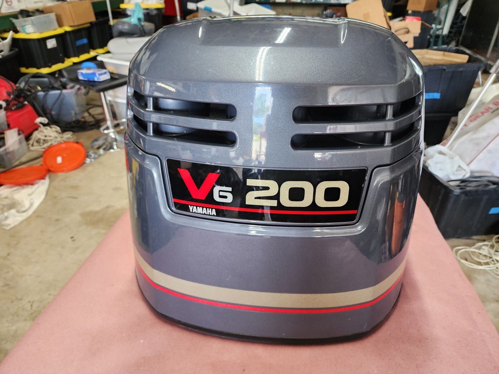 YAMAHA TOP COWLING ASSY, 67H-42610-00-4D, 2002 200HP OX66 2.6L, 83EP-46