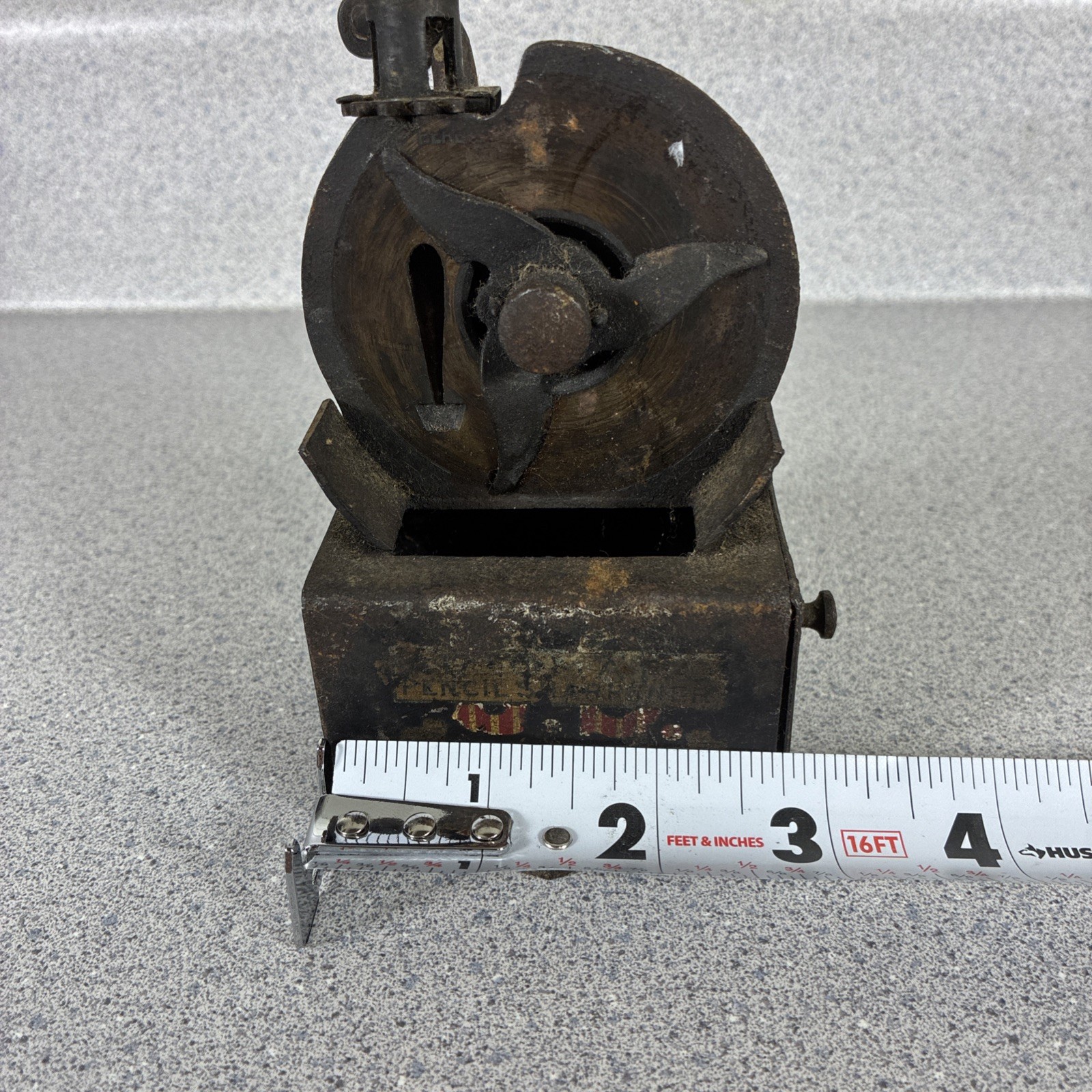 U.S. Automatic Pencil Sharpener Cutter APSCO circa 1906 Vintage Antique Retro