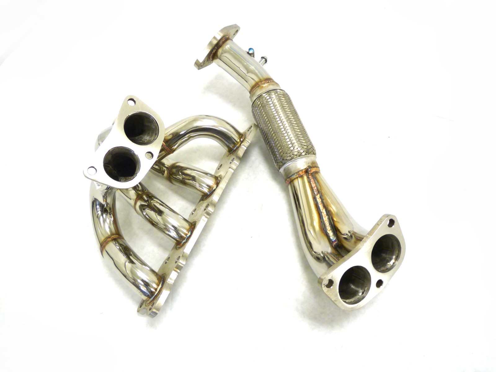 OBX Stainless Exhaust Manifold 09-13 Kia Forte Koup 2.0L 2.4L 4-2-1 No O2/EGR