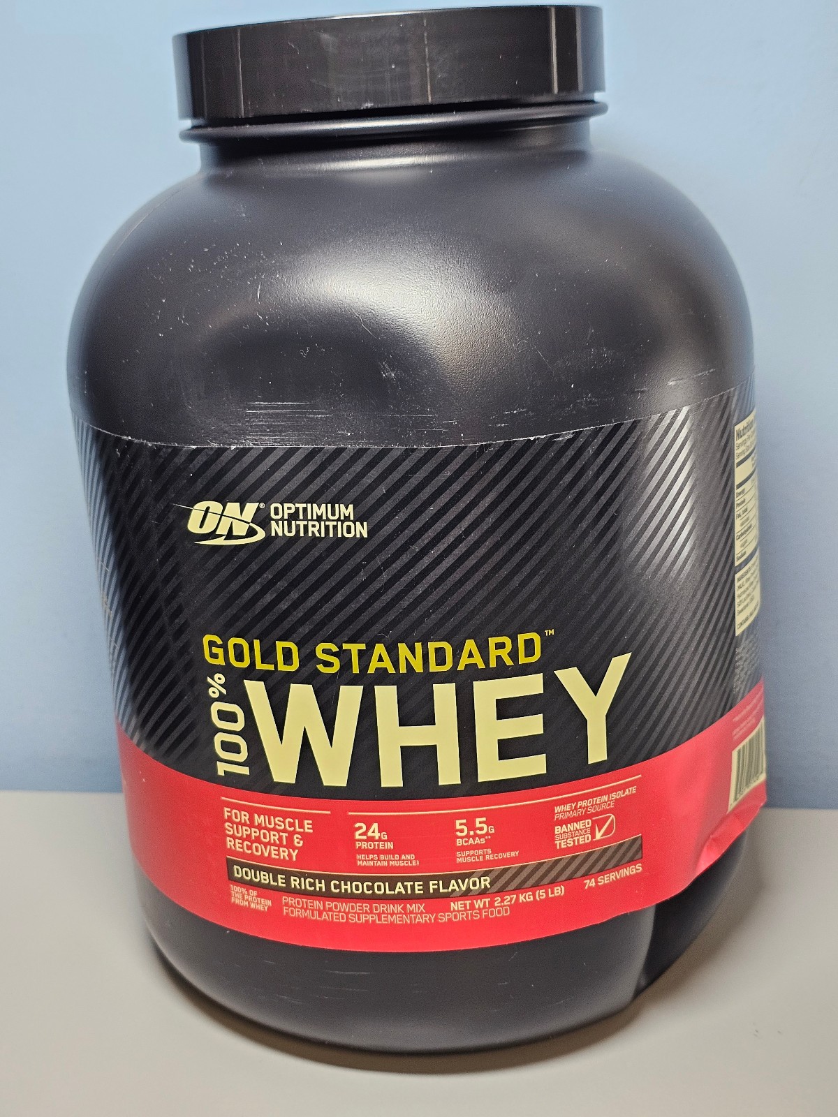 Read Ad! ON Optimum Gold Standard 100% Whey Protein -  Chocolate - Exp 11/06/26