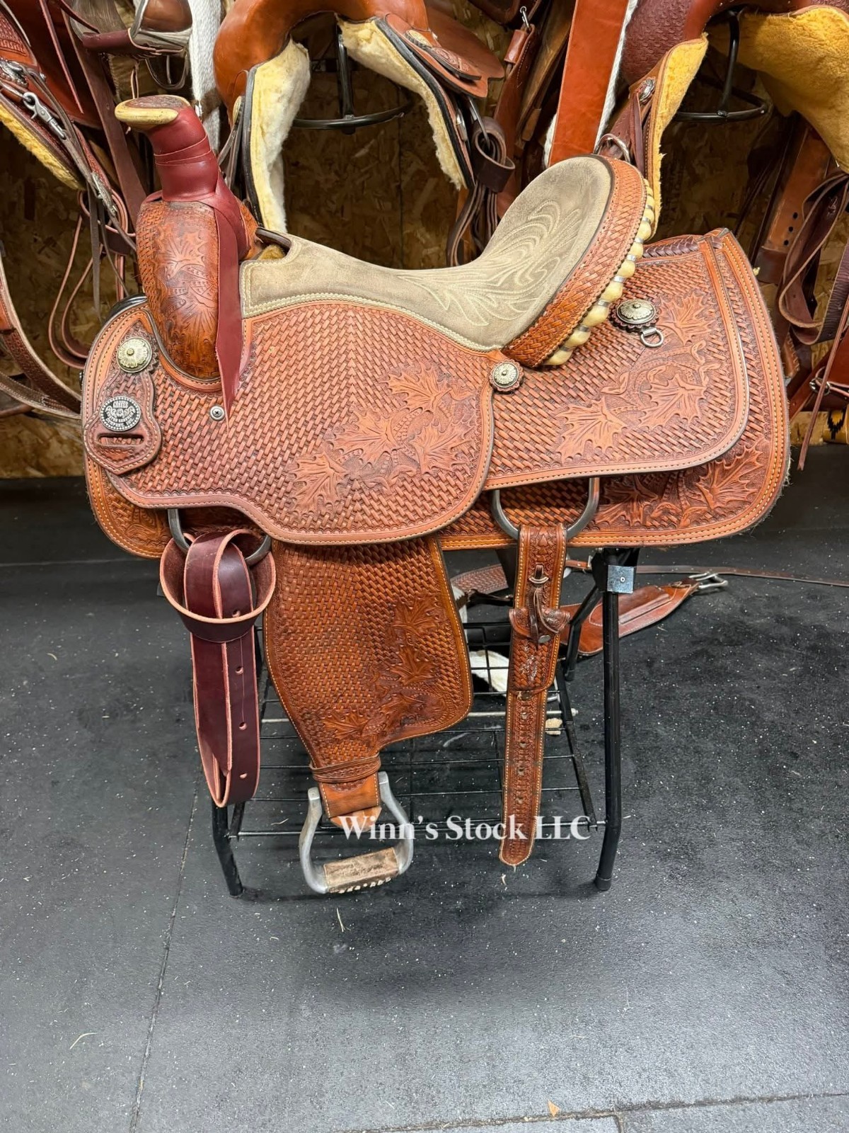 15" Crates - Roping Saddle