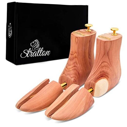 Boss Cedar Boot Tree For Men | Aromatic Red Cedar | Great Medium / 7 - 8.5 US