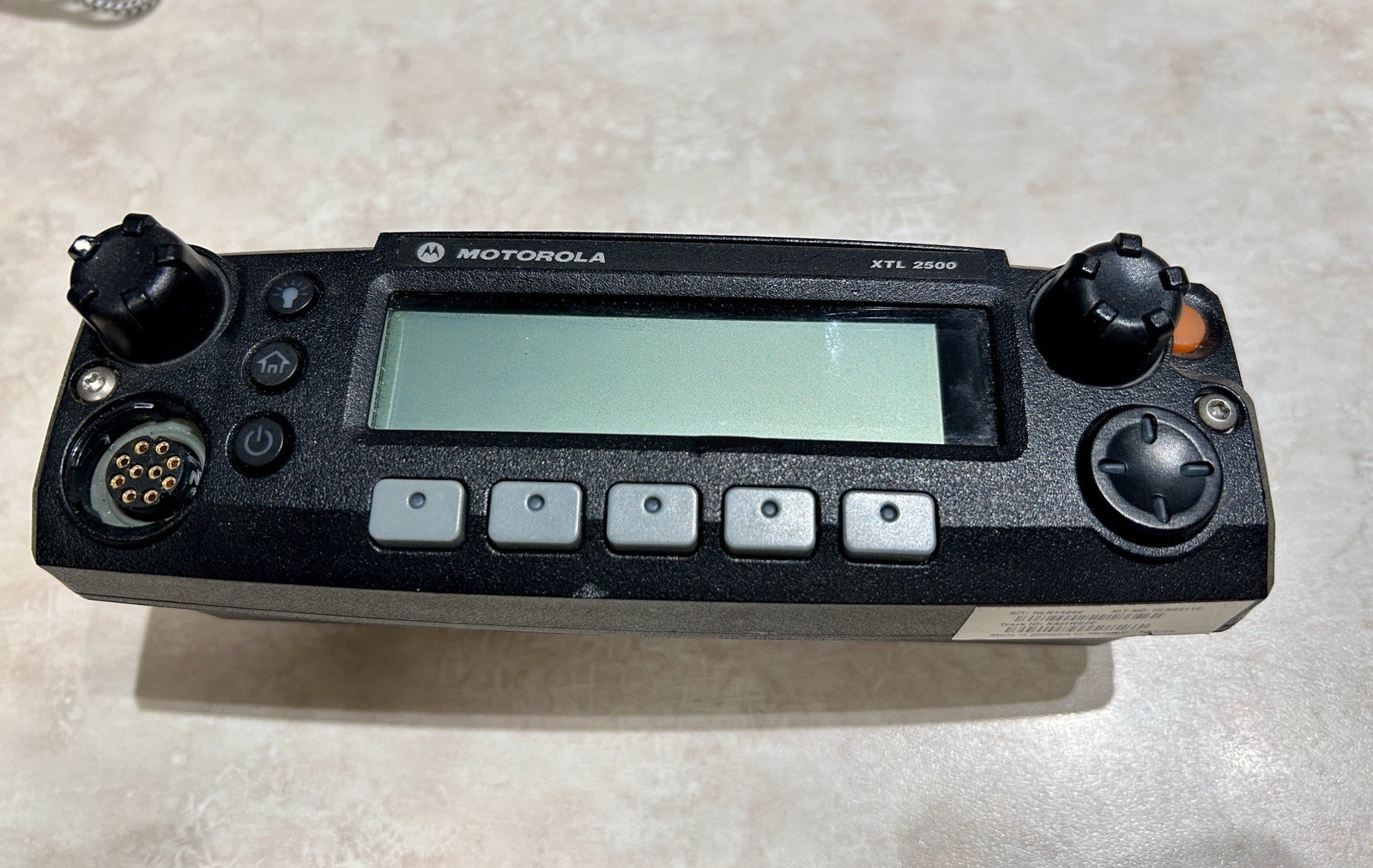 Motorola XTL 2500 Radio Control Head Unit HLN1468A HLN1466E For Parts!!