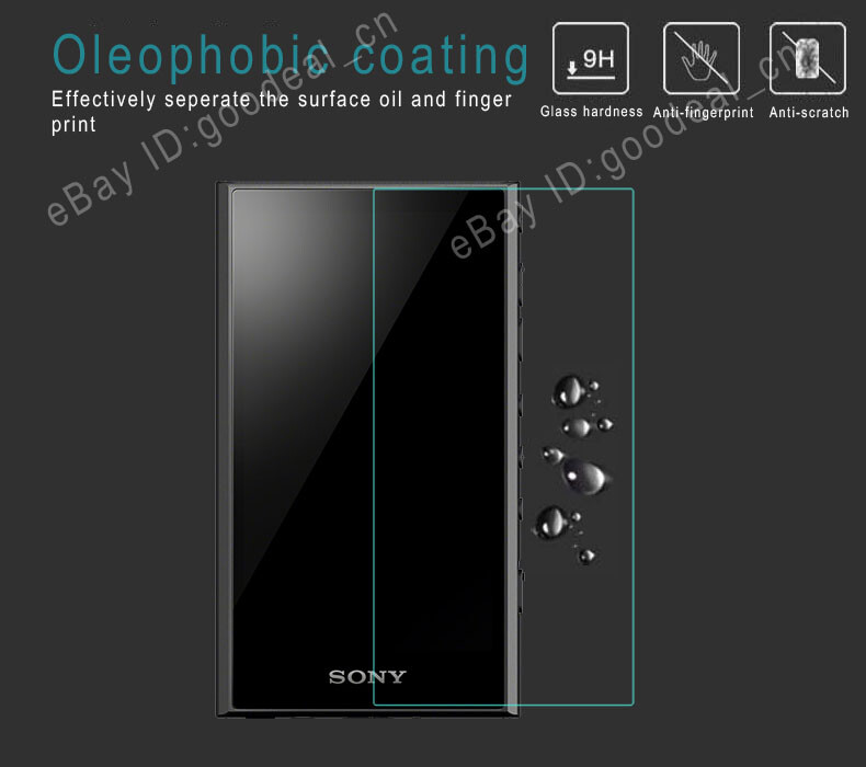 Tempered Glass Screen Protector Film For SONY Walkman NW-A300 NW-A306 NW-A307