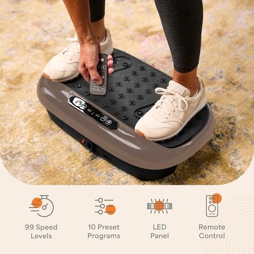LifePro Vibration Plate Exercise Machine for Muscle Toning and Overall Fitness