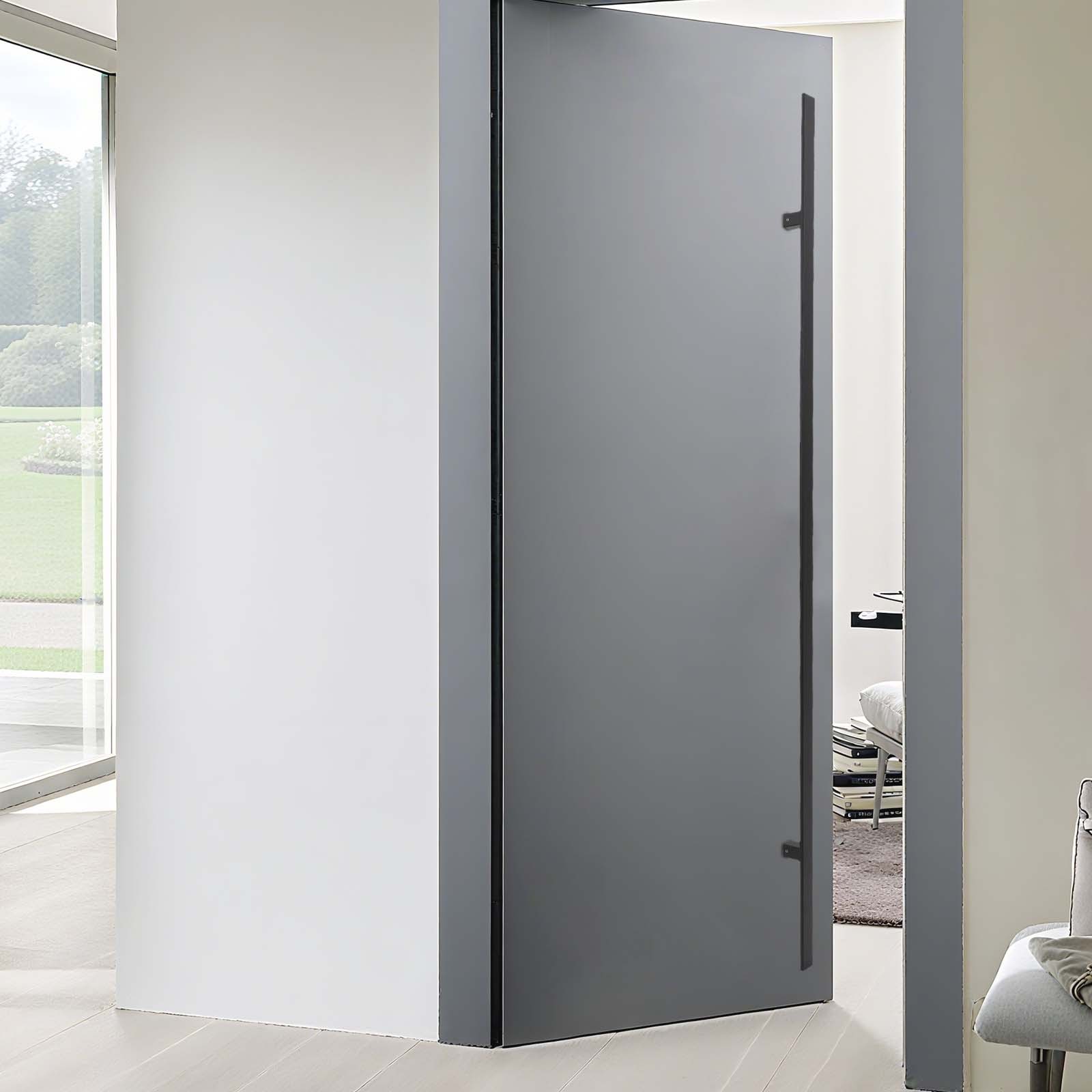 Dual Sided Push Pull Door Handle H-Shaped Stainless Handle Sliding Door Handle