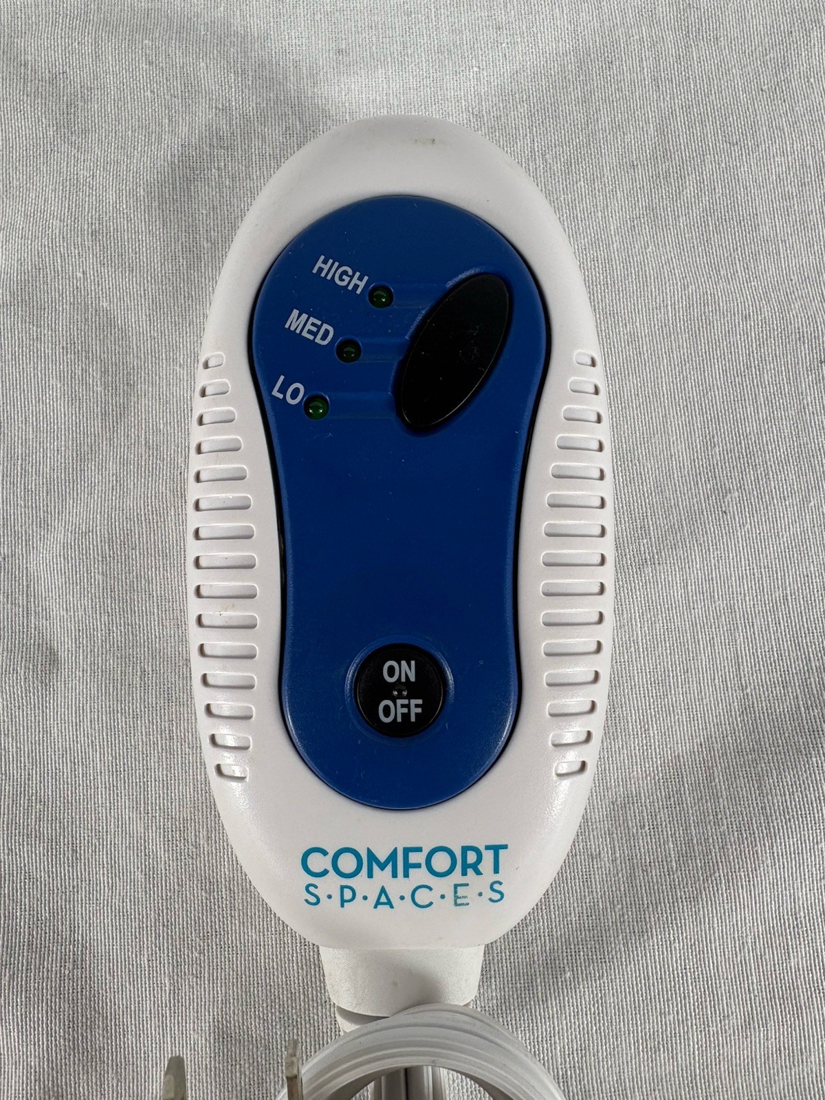 Comfort Spaces Heated Electric Throw Blanket Controller Remote SCTH 3.2.4 White