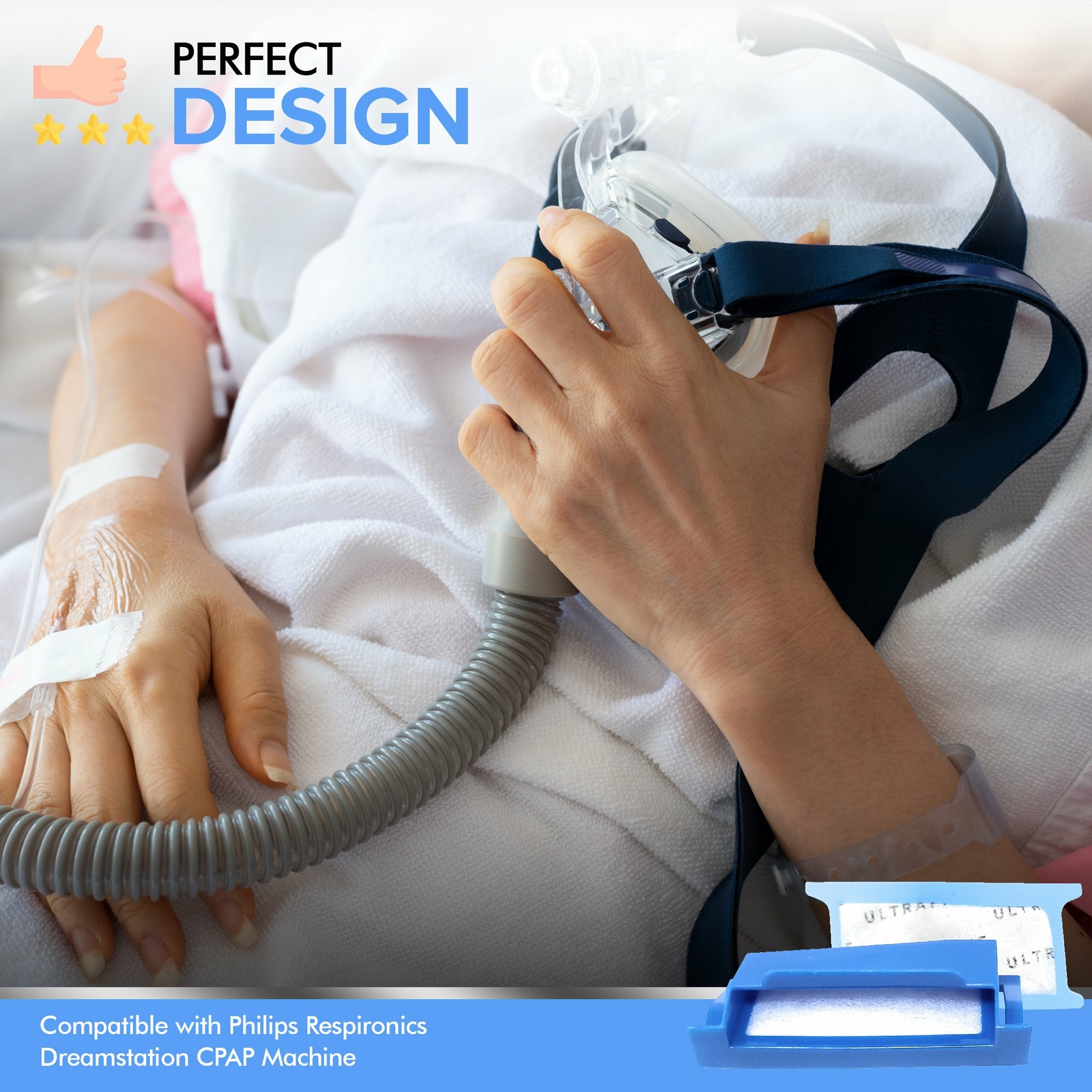 Cpap Filter Kit, Dreamstation Machine Standard and Ultra-Fine Filters, USA MADE