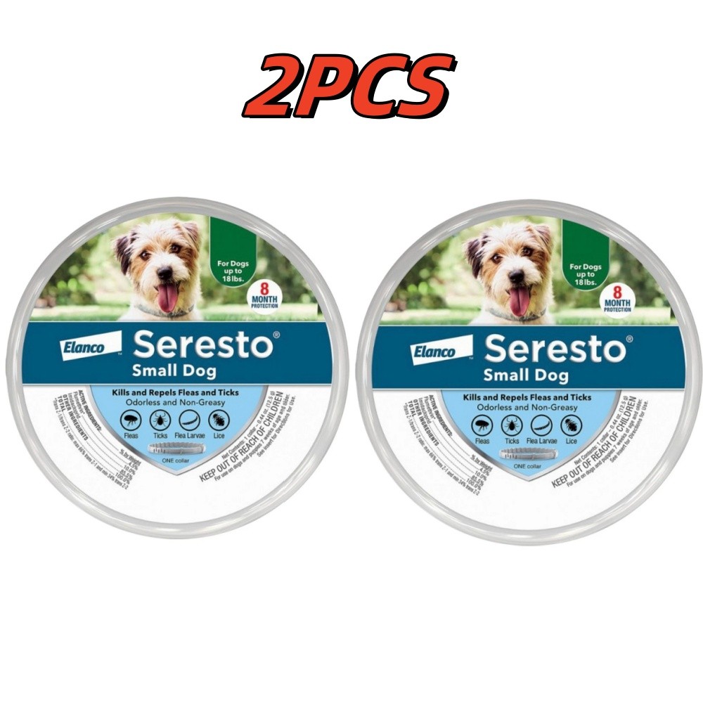 NEW（Sealed）2PCS 2026Seresto Collar for Large/Small Dog Cat 8 Months Protection