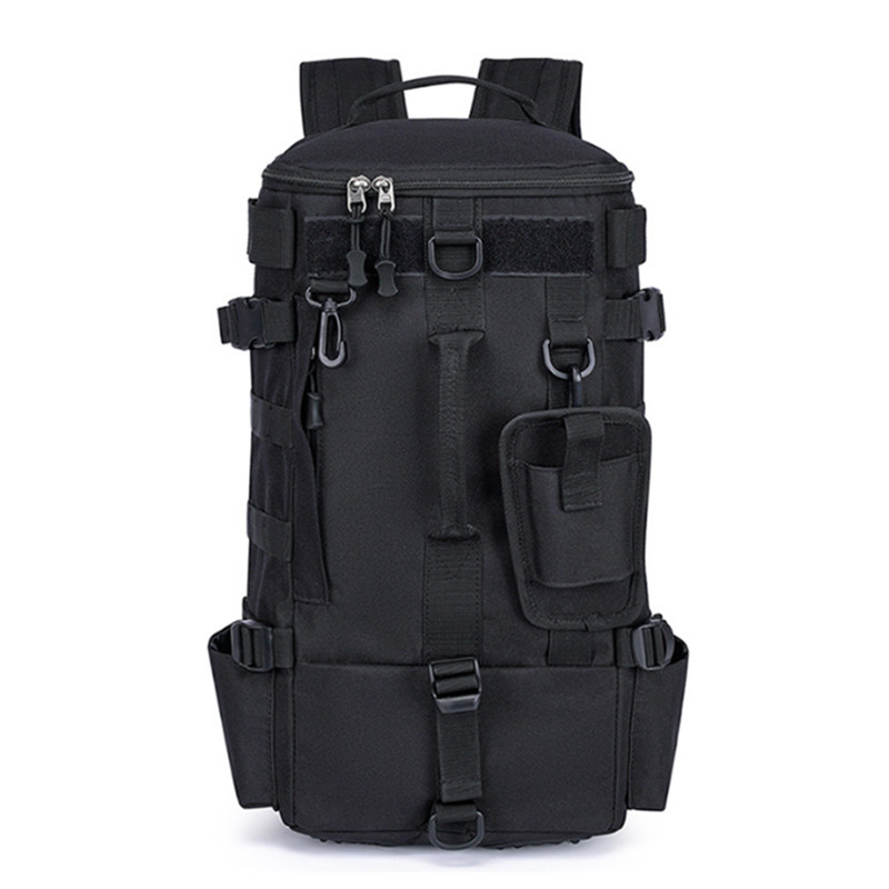 Fishing Tackle Backpack with Rod Holder Large Waterproof Holds 4 Lg Tackle Boxes