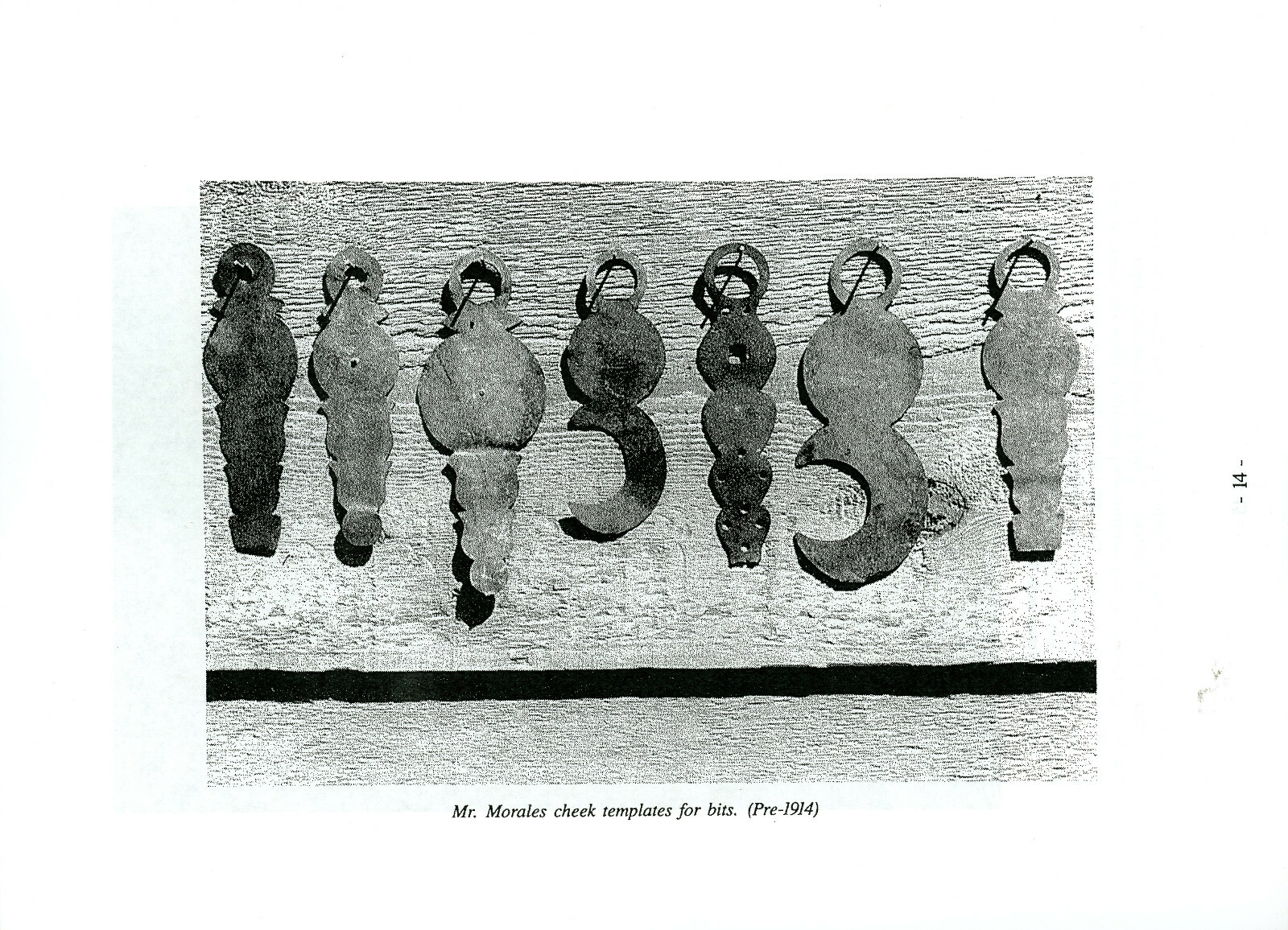 Excellent LARGE Mike Morales COWBOY BIT & SPUR Catalog #5 Reprint Oregon 1925