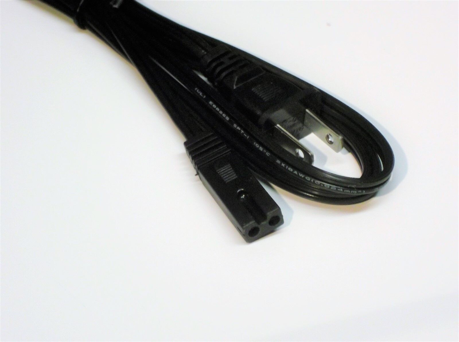 WELTRON 2001 8 Track Tape Player AC Power Cable Cord