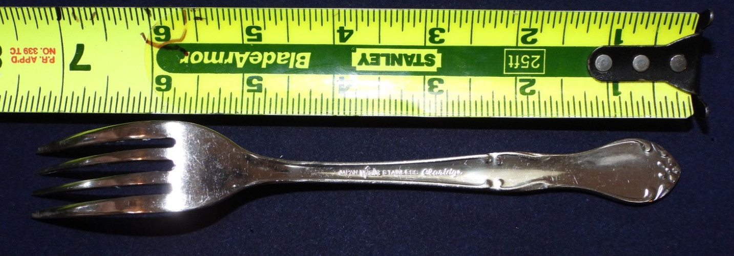 Japan Update International Claridge Series Stainless 7" Dinner Fork