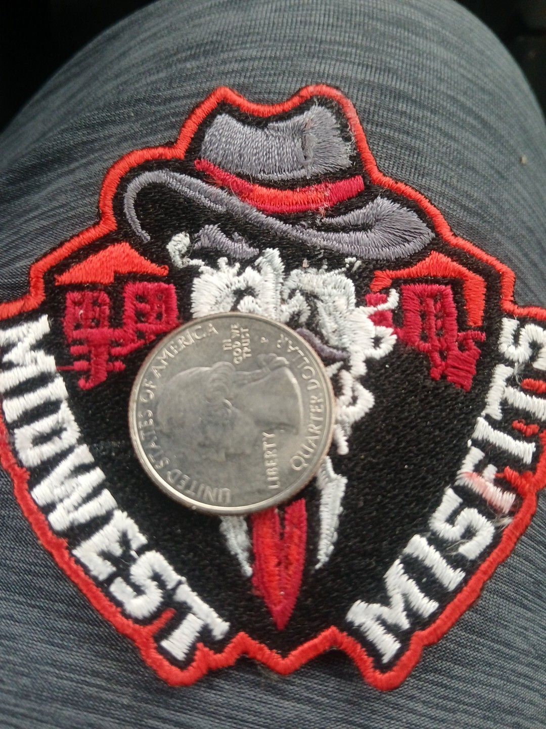 RARE MIDWEST MISFITS CIGAR PATCH A.K.A. THE TONY PATCH