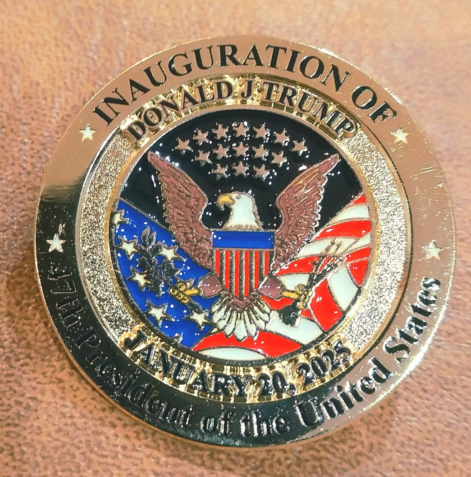 President Trump Inauguration Pin 2017 & 2025 COLLECTOR SET