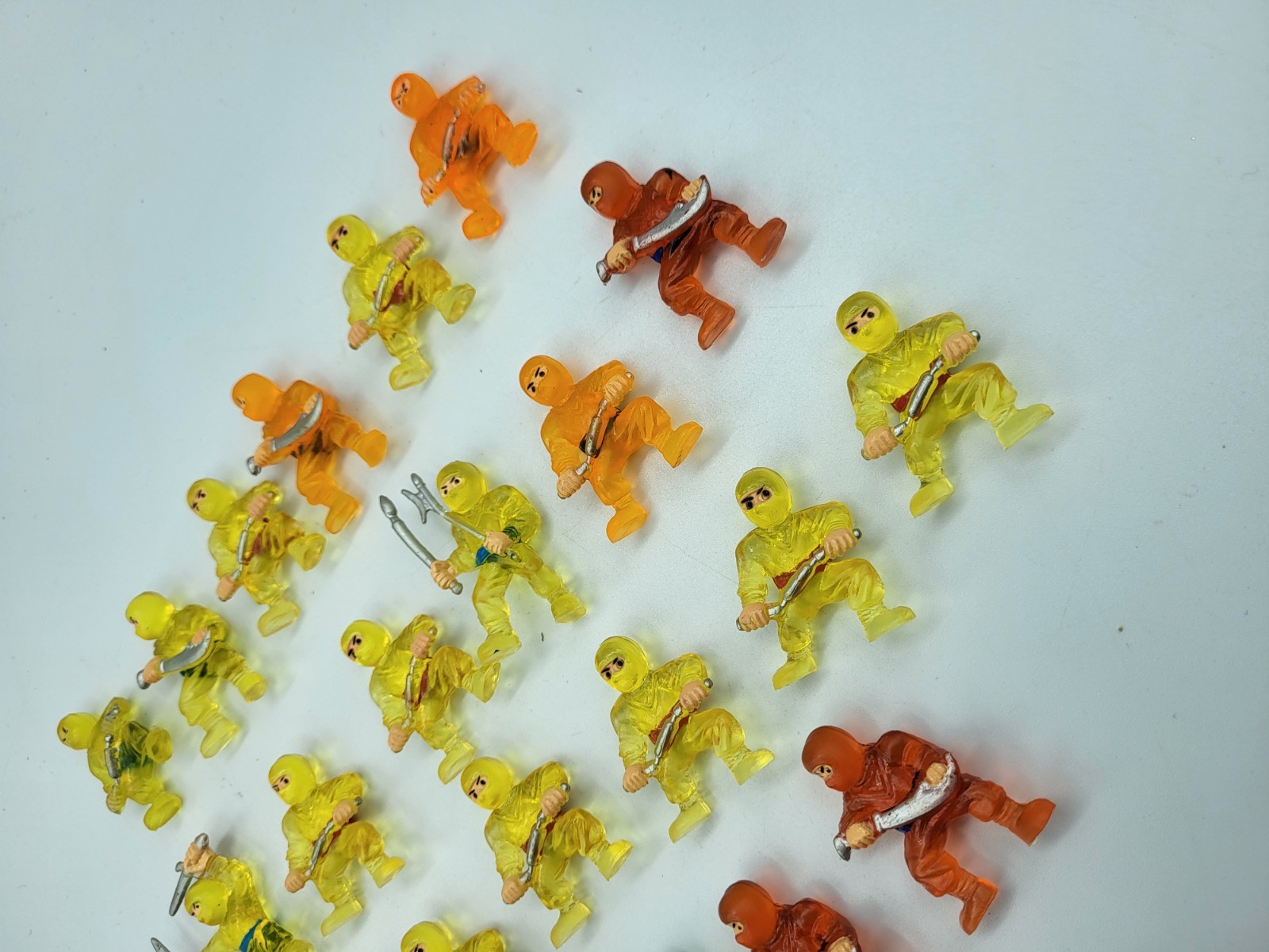 2000s Ninja Warrior Fighter Vinyl Toy Vending Machine Lot