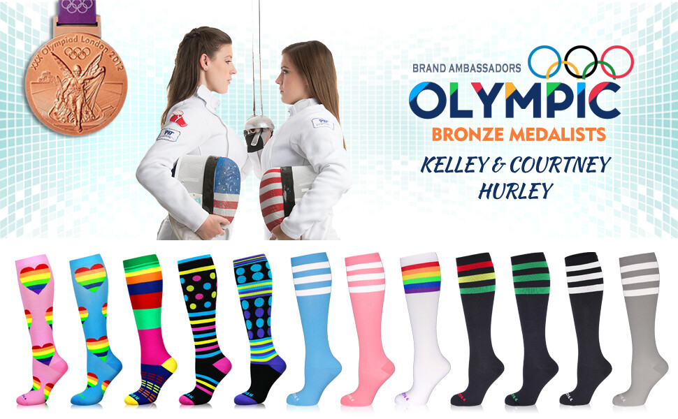 ⭐️NEWZILL Compression Socks(20-30mmHg) Unisex,Support,Circulation&Recover|1 PAIR