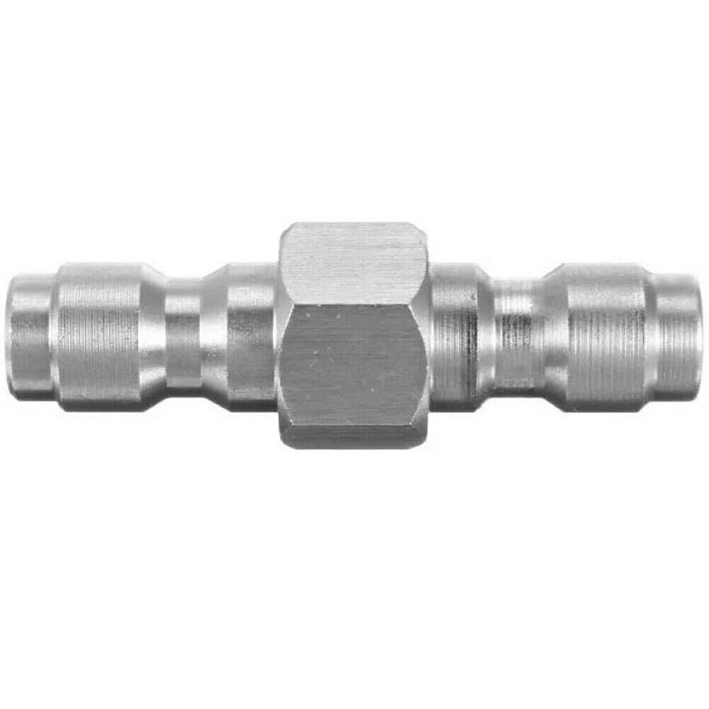 Durable Double Male Quick Connect Adapter 8mm Dual Male for 8MM female Convertor