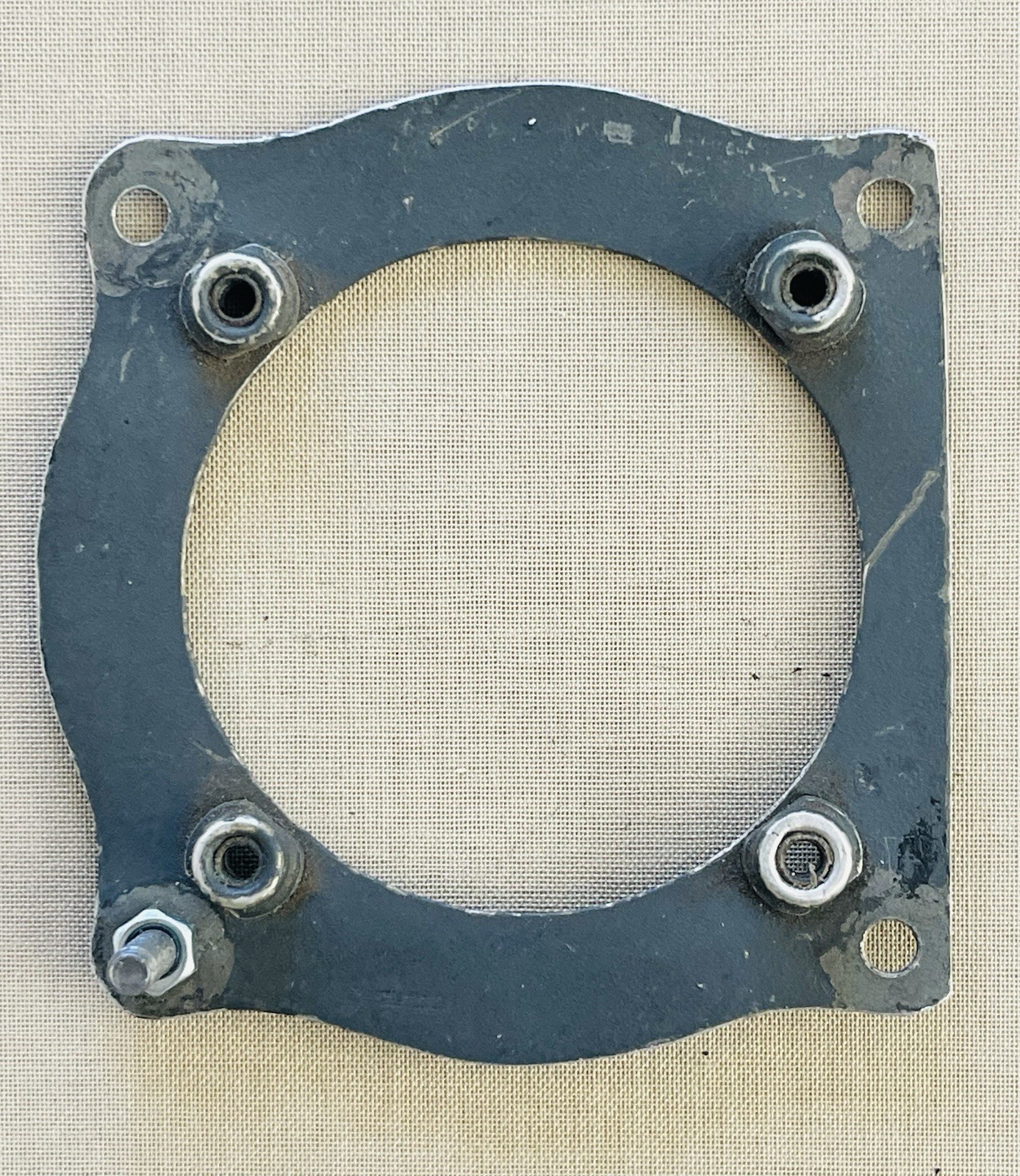 WW II German Aircraft HOMING INDICATOR AFN2 Ln 27002 w/light bulb, bezel