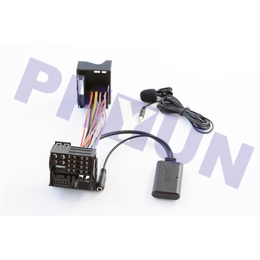 Aux Bluetooth Adapter+Microphone Cable For BMW X5 X3 Z4 E83 E85 E86 E39 E53 USA