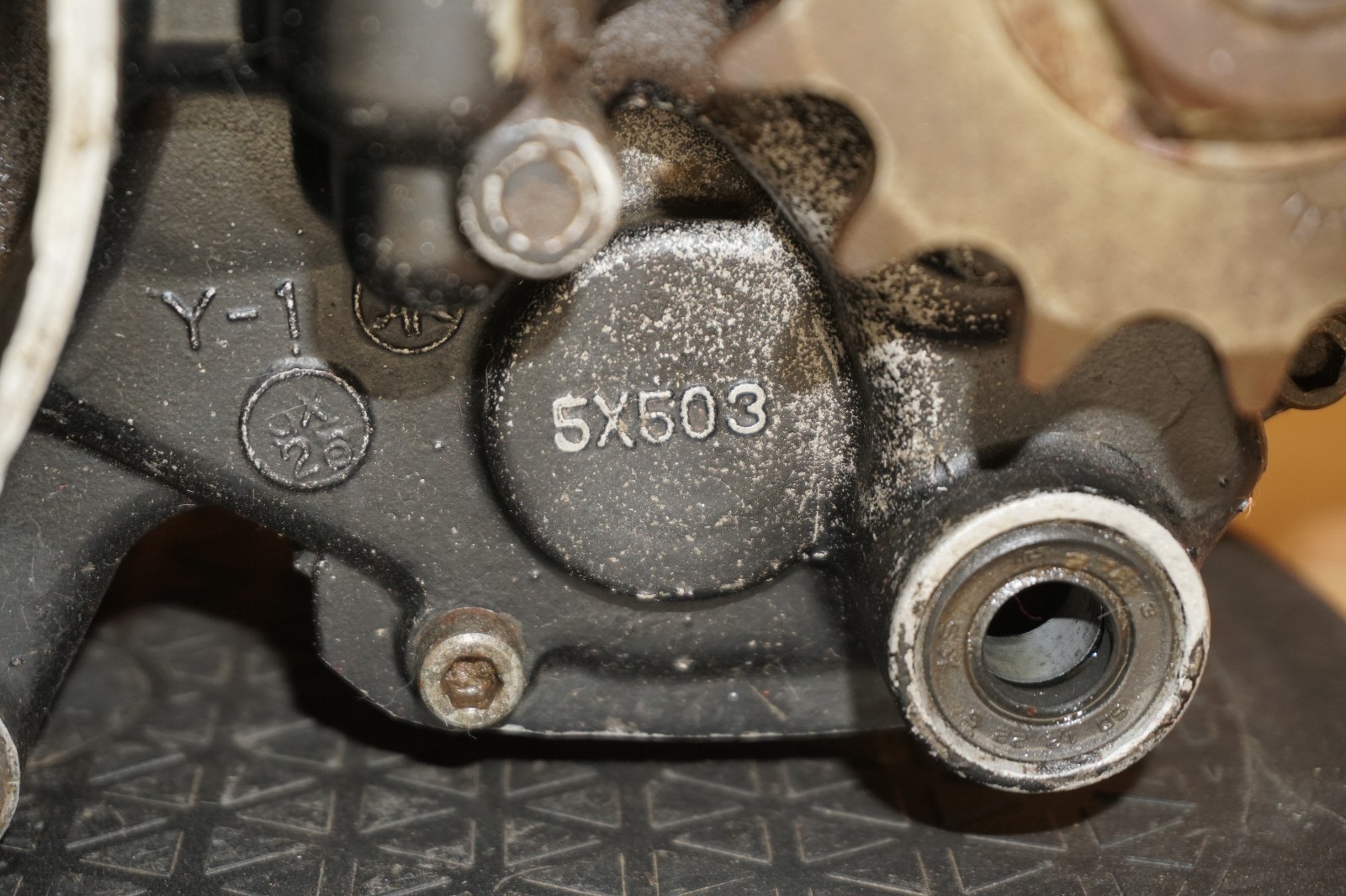 1985 1986 Yamaha YTZ250 YTZ 250 Tri Z YZ250 Crankcase Crank Right Case Motor