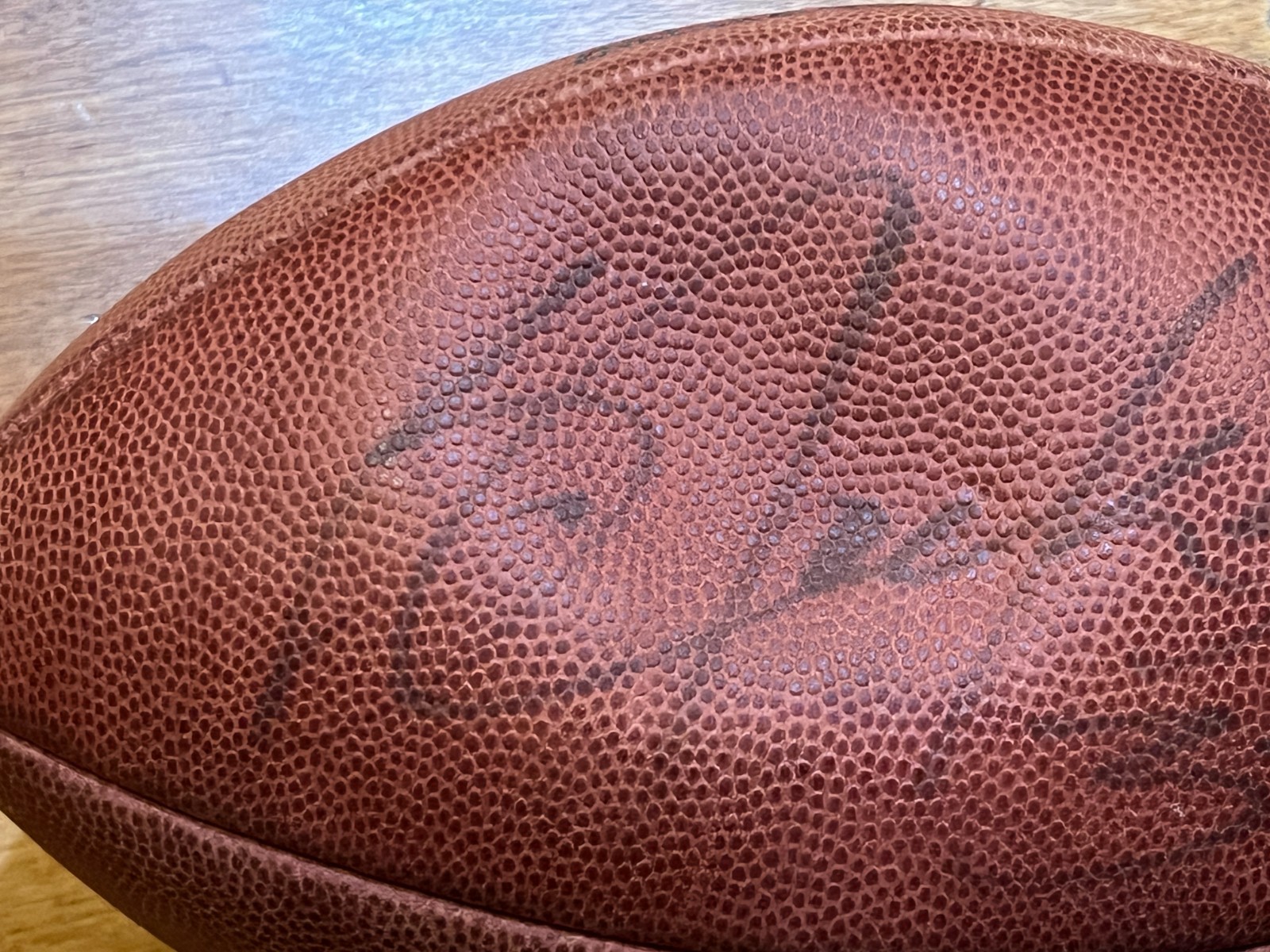 Bo Jackson RAIDERS Signed Autographed 1998 Wilson GAME USED NFL Pro Football