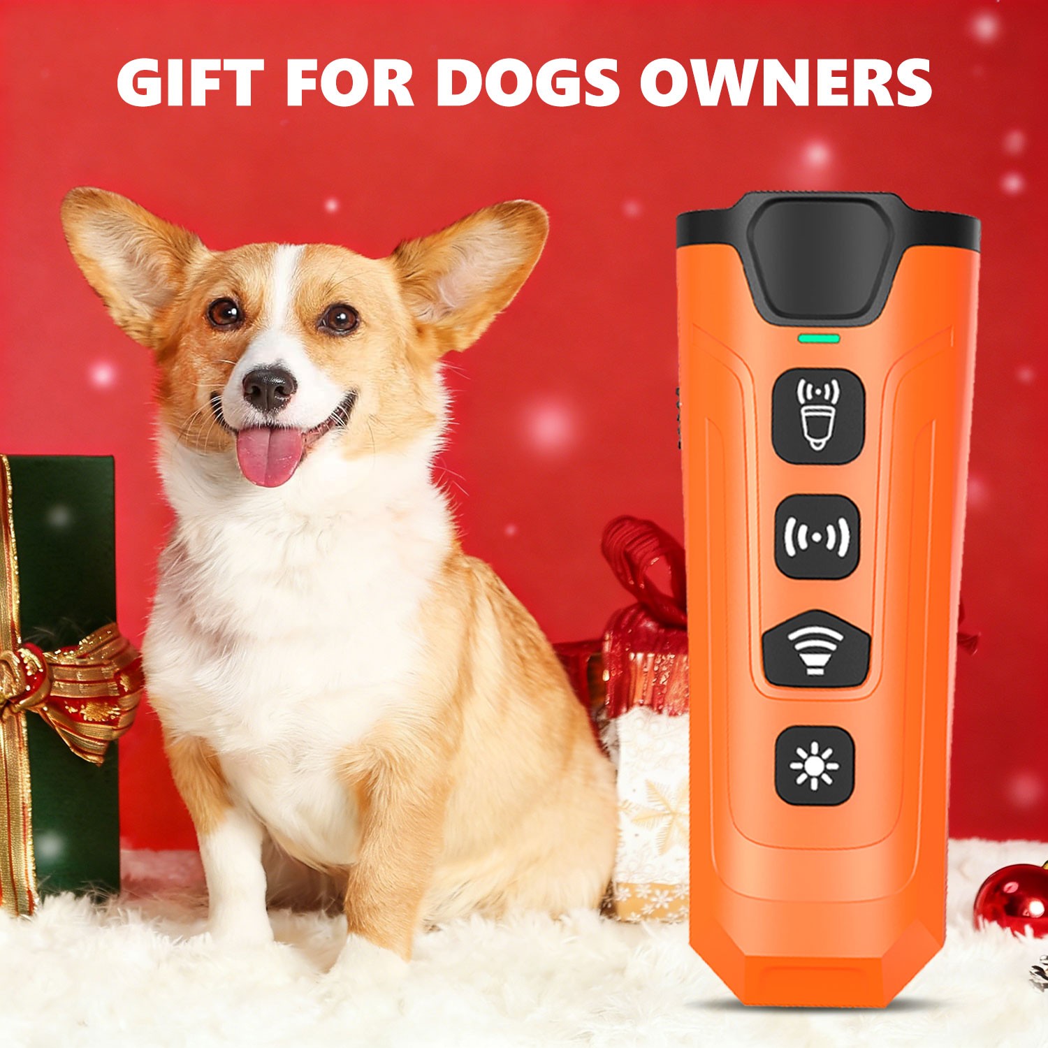 50FT Ultrasonic Dog Bark Deterrent Device Anti Barking Control Training Stopper