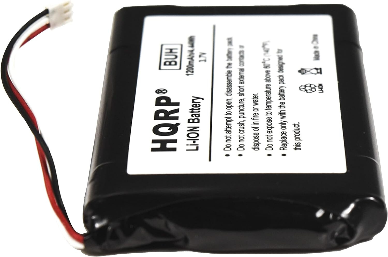 HQRP Battery for Garmin Nuvi 2460, 2460LMT, 2475, 2495, 2495LT, 2555, 2555LMT