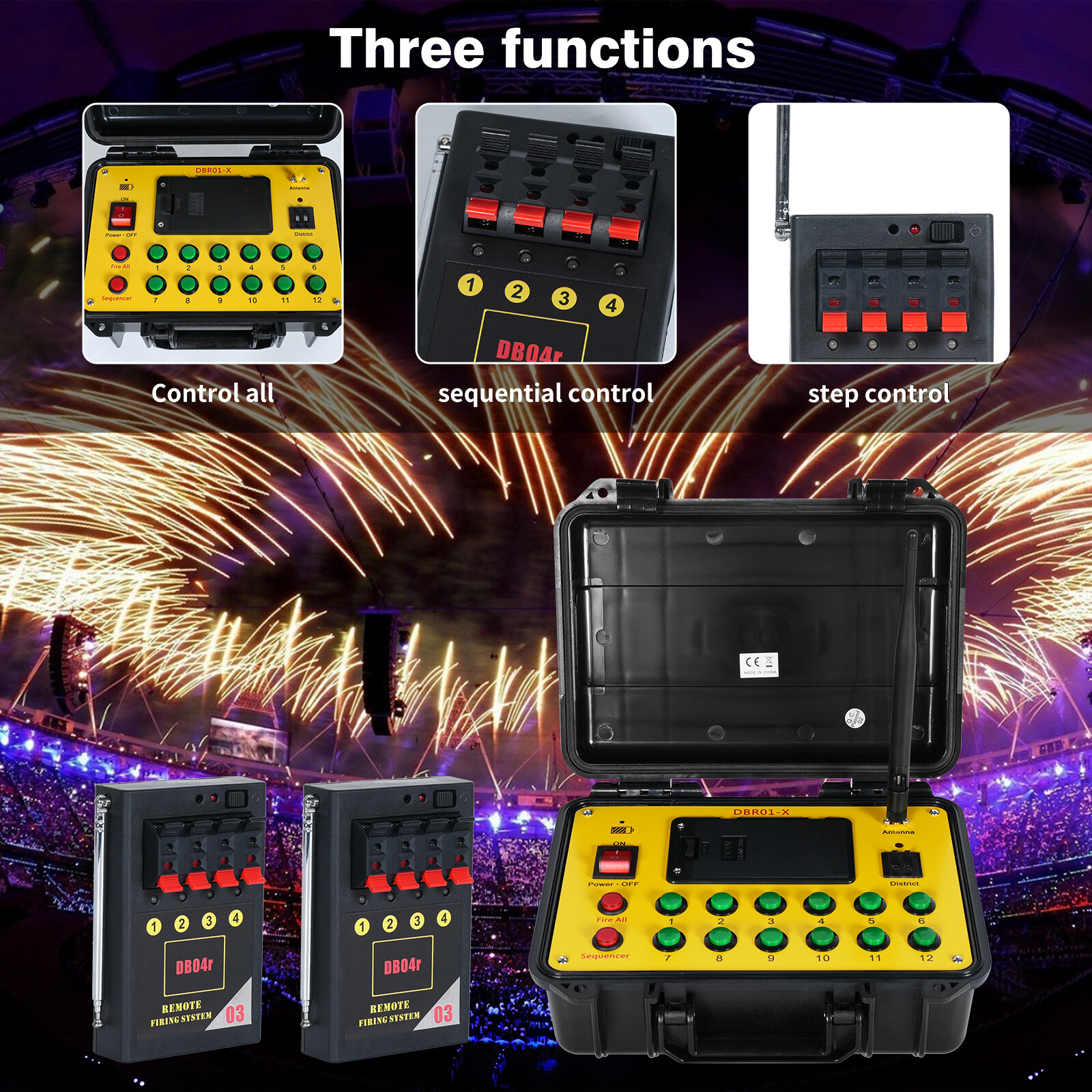 36cues Wireless Fireworks Firing system remote control fire control equipment