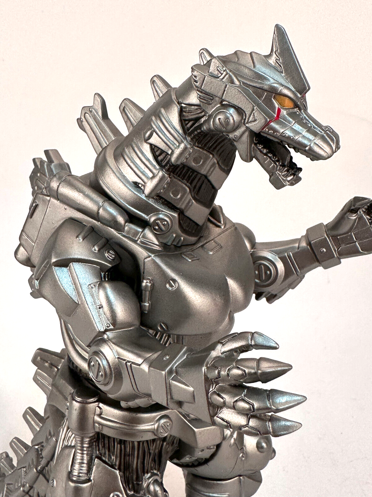 Mechagodzilla Godzilla Machine Dragon Silver Master 12" Tall Toy Action Figure