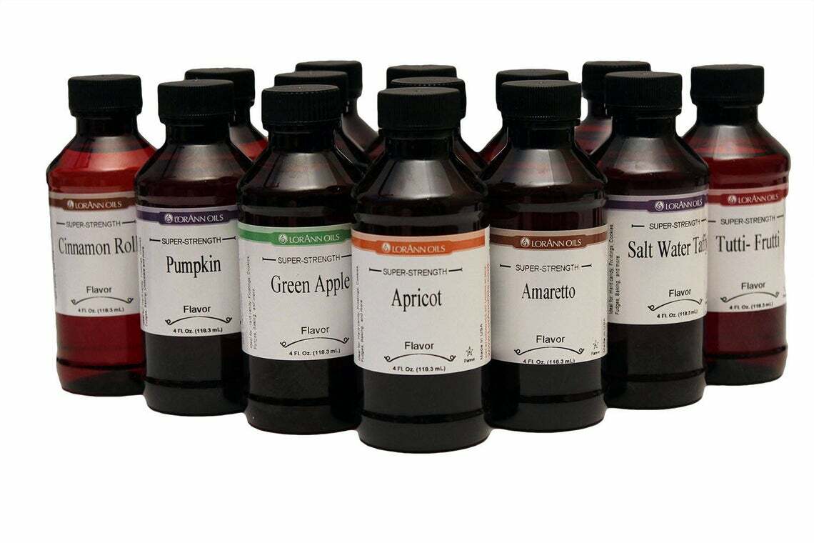 LorAnn Oils 4 oz Extracts & Flavoring Super Strength (select Flavor Below)