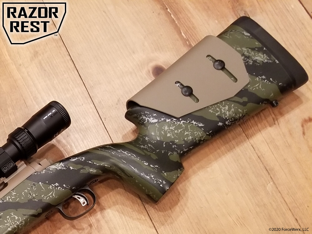 🎅 🎄 Cheek Riser PREMIUM Razor Rest Adjustable Kydex Rifle Stock Rest Pad USA!