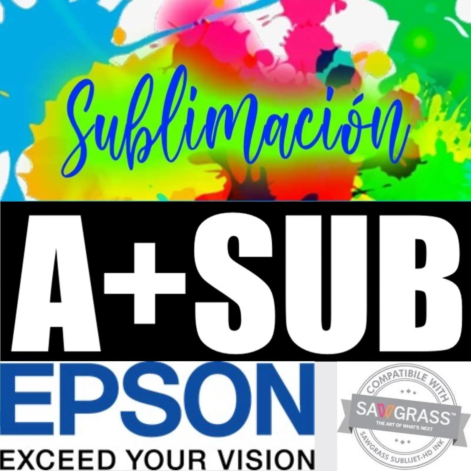 A+SUB Dye Sublimation Paper 8.5"x11" Inkjet Printer Heat Transfer 100 Sheets