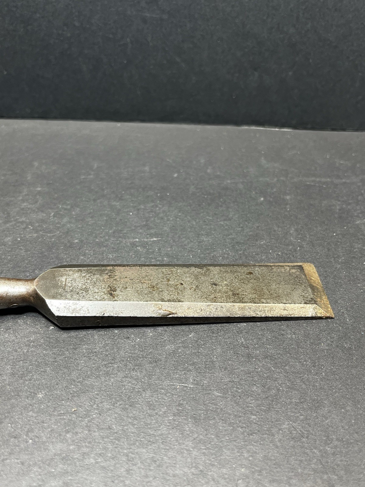 Vintage T.H. Witherby Winstead Edge Works 1" Beveled Edge Socket Chisel - USA
