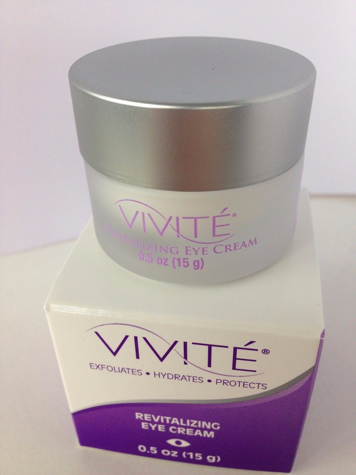 Vivite Revitalizing Eye Cream 0.5 oz Jar - Brand New! Fast, Free Shipping