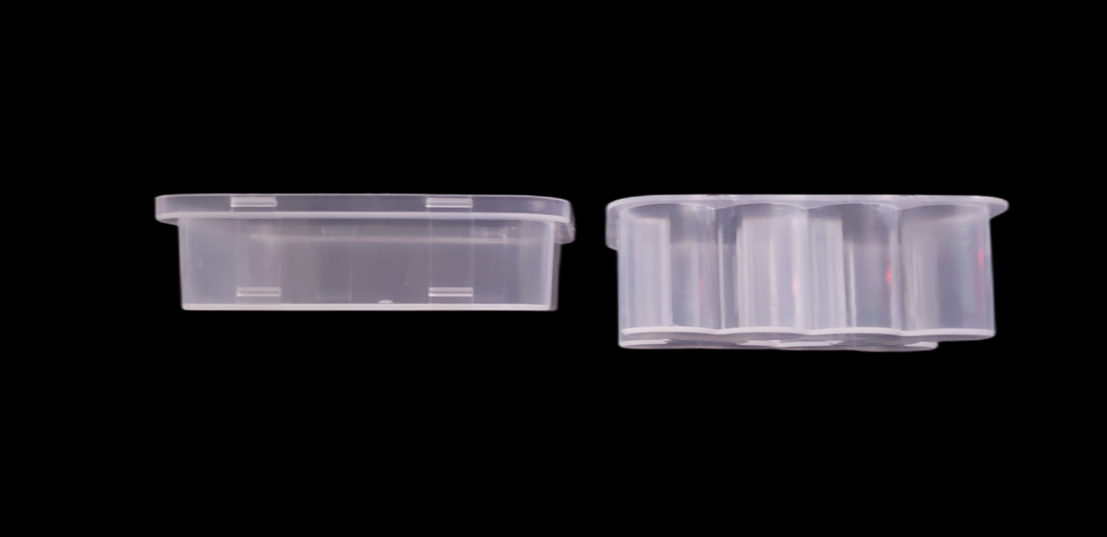 Clear Plastic 10 x 3mL Vial Storage Box