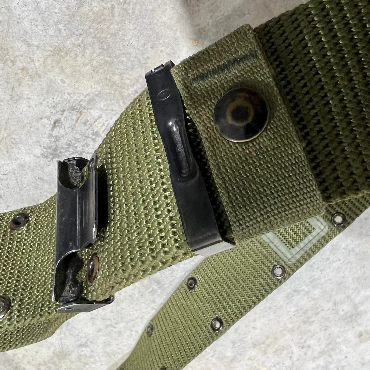 US Military Tactical Pistol Belt with Y-Suspenders Quick Release Large (32-48")