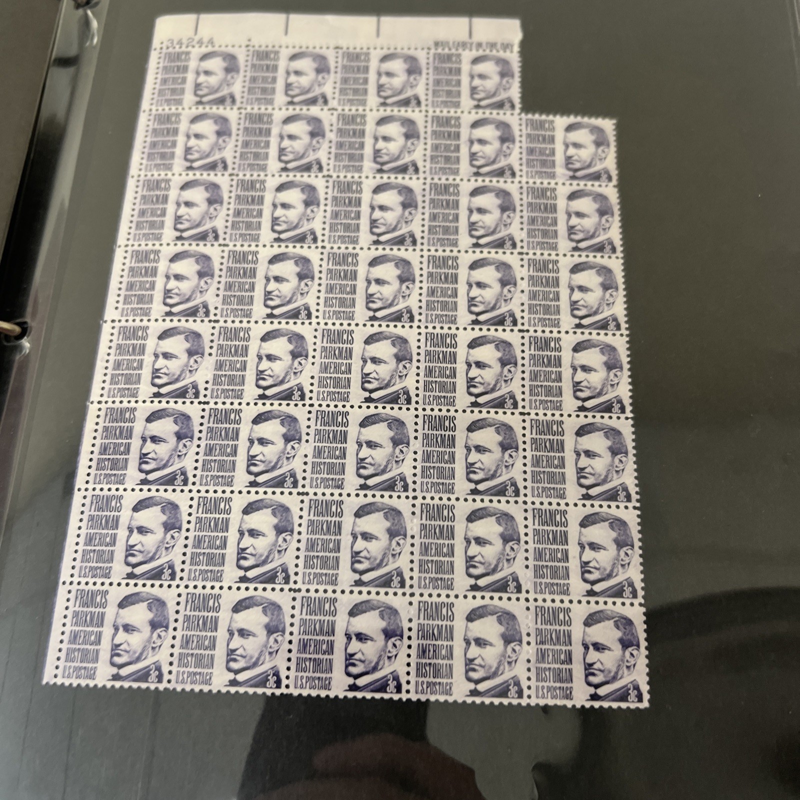 HUGE Unsearched Binder Of New and Used Stamps Vintage US And Overseas Make Offer