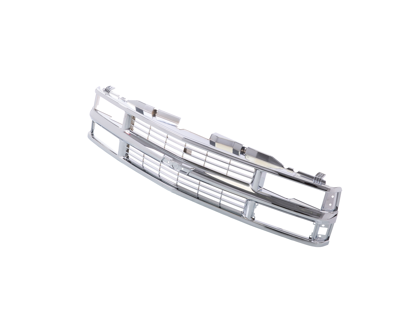 Chrome Grille w/Chromed Insert For 94-99 Chevy C/K Pickup Suburban Tahoe Blazer